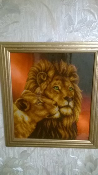 Работа «"Вместе" от "Магия канвы"»