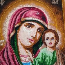 Работа «Икона Казанскоф Богородицы»