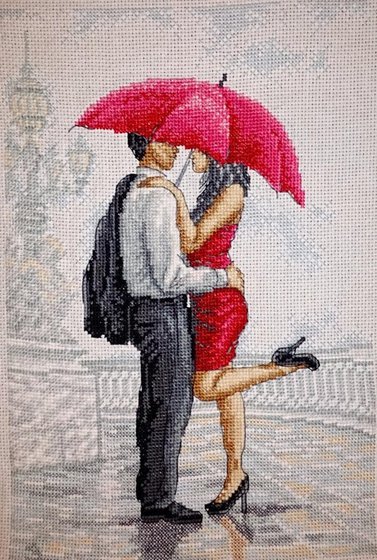 Работа «В объятиях дождя.»