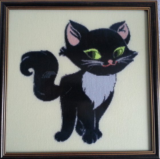 Работа «Черная соперница- кокетка.»