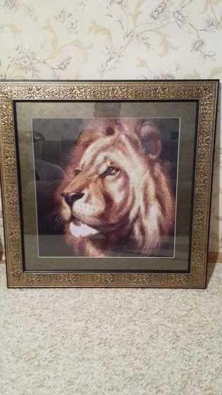 Работа «Африканский лев»