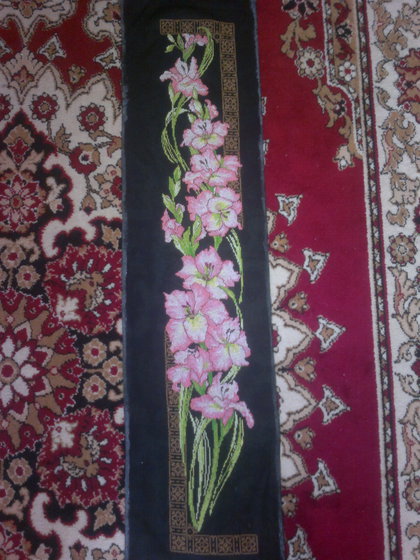 Работа «Гладиолусы»