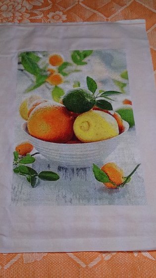 Работа «Цитрусовое настроение»