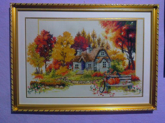 Работа «Осенний пейзаж»