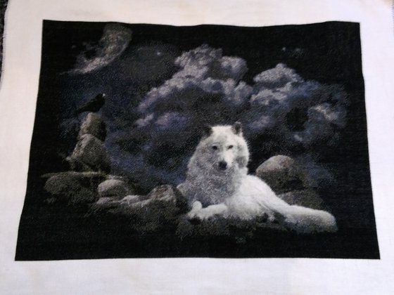 Работа «Белый волк»