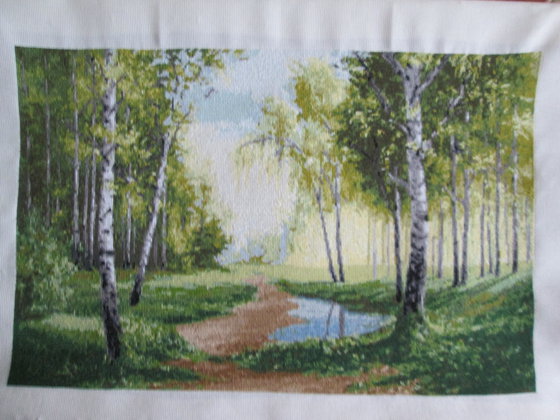 Работа «Уголок России»