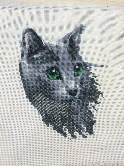 Работа «Русская голубая»