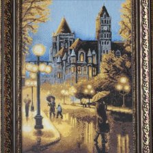 Работа «Дождливый вечер»