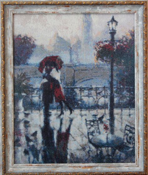 Работа «Под дождем»