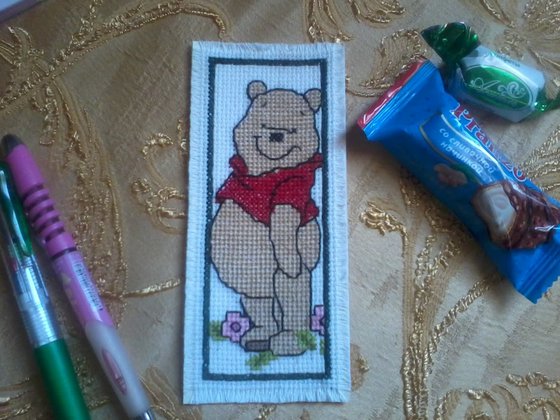 Работа «Моя первая закладочка "Винни"»