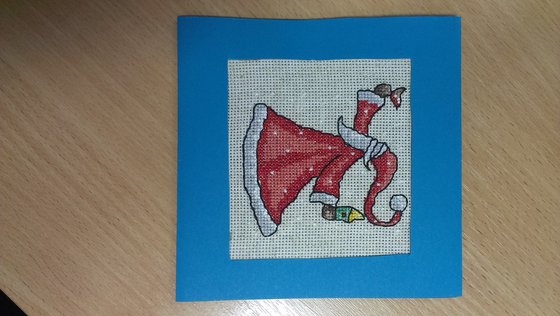 Работа «Новогодняя открытка №2»