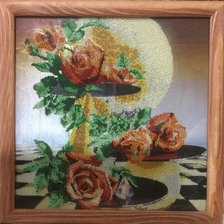 Работа «Лунные розы»