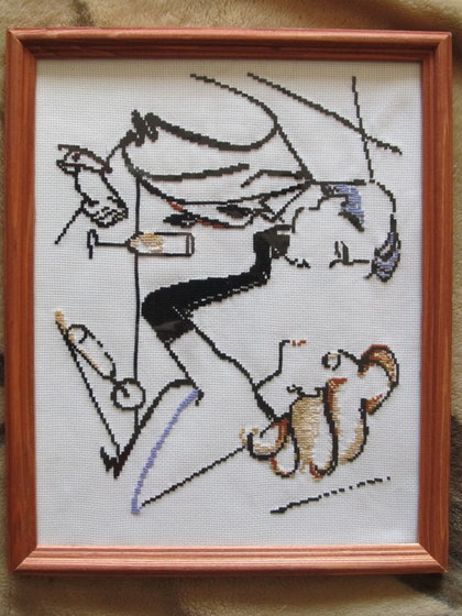 Работа «Пара. Монохром. Брызги шампанского.»