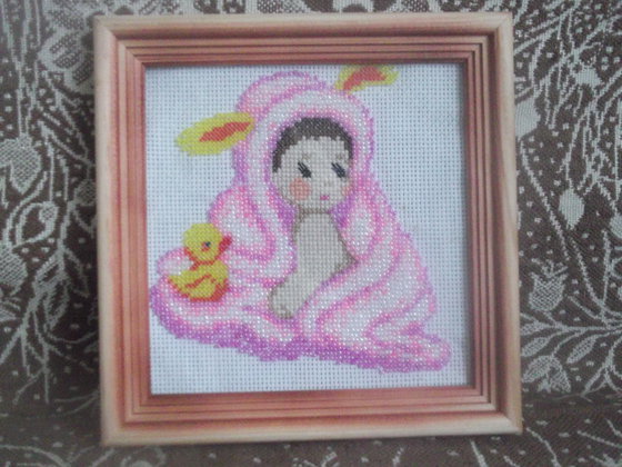 Работа «малышка     вышивка бисером»