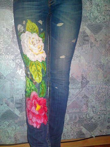 Работа «Цветы»