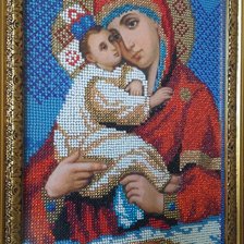 Работа «Икона Божьей Матери»