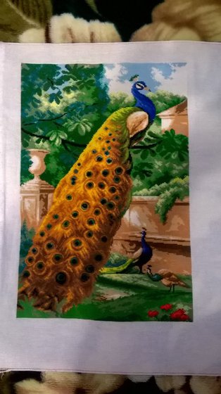 Работа «Самая первая работа в большом формате»