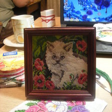 Работа «котёнок»