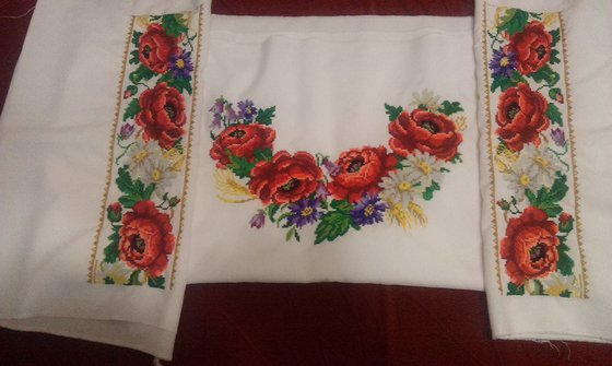 Работа «Заготовка на сорочку»