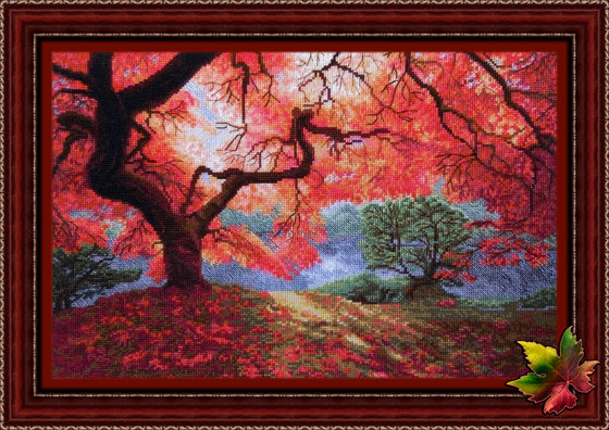 Работа «Nova Sloboda, НВ 3006, "Осенние лучи"»