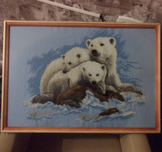 Работа «Белые медведи»