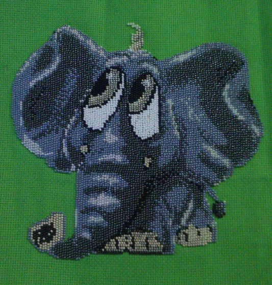 Работа «добрый слоник»