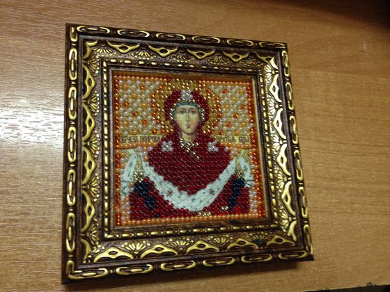 Работа «Икона Покрова пресвятой Богородицы»