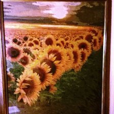 Работа «подсолнухи»