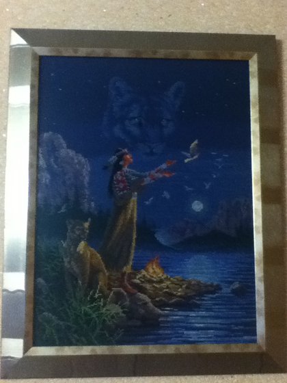 Работа «Индеец»