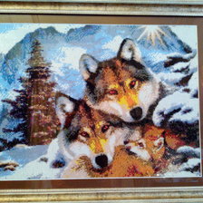 Работа «Алмазная мозаика»