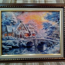 Работа «красивая зима»