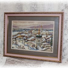 Работа «"Киевская лавра зимой"»