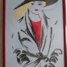 Работа «Незнакомка»