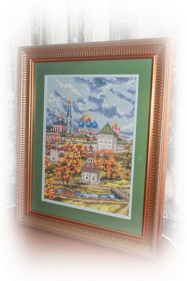 Работа «Панорама Троице-Сергиевой лавры.»