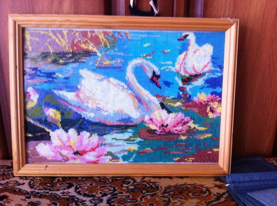 Работа «лебеди»