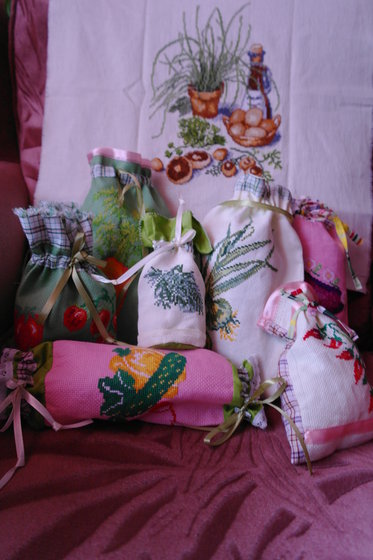 Работа «Мешочки в подарок»