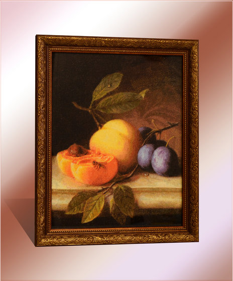 Работа «"Натюрморт с персиком и черносливом" от Эстэ.»