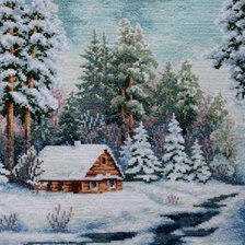 Работа «Лесная сторожка.»