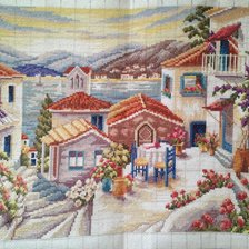 Работа «Греческий дворик»