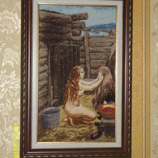 Работа «ПО МОТИВАМ КАРТИНЫ А. ПЛАСТОВА =Весна=»