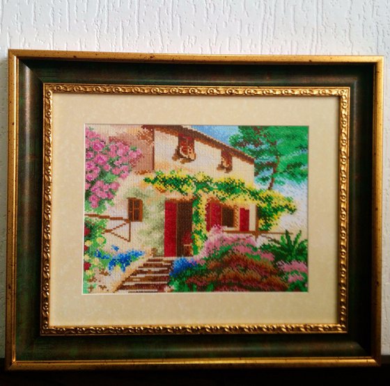 Работа «итальянский домик»