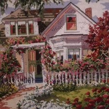 Работа «Летний дом»