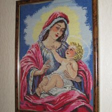 Работа «Мадонна с младенцем»