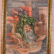 Работа «Банник после багетной мастерской»