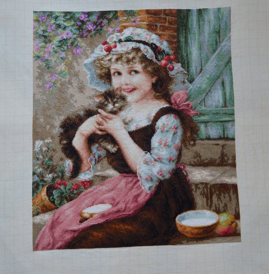 Работа «Маленький котенок»