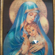 Работа «Мадонна с младенцем»