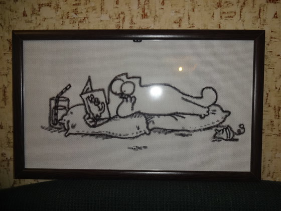 Работа «Кот Саймона»