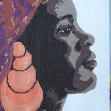 Работа «Эфиопка (фото с телефона)»