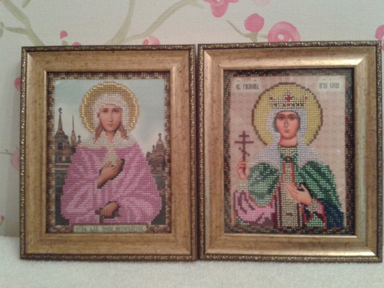 Работа «Оформленные иконы!»