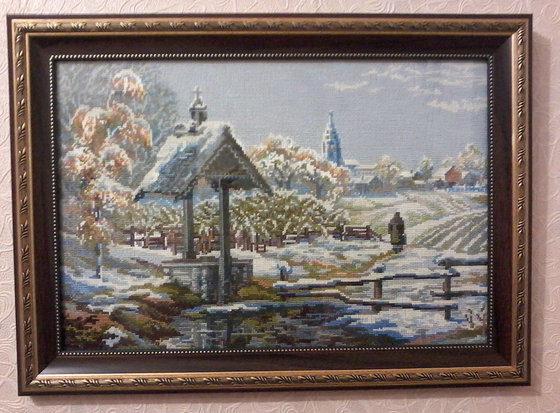 Работа «Первый снег»